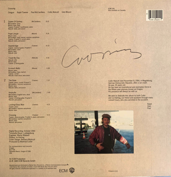 Oregon – Crossing - 1985 ECM Original! VinylPursuit.com