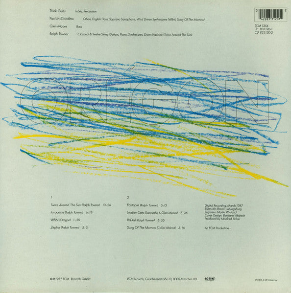 Oregon – Ecotopia - 1987 German ECM Pressing