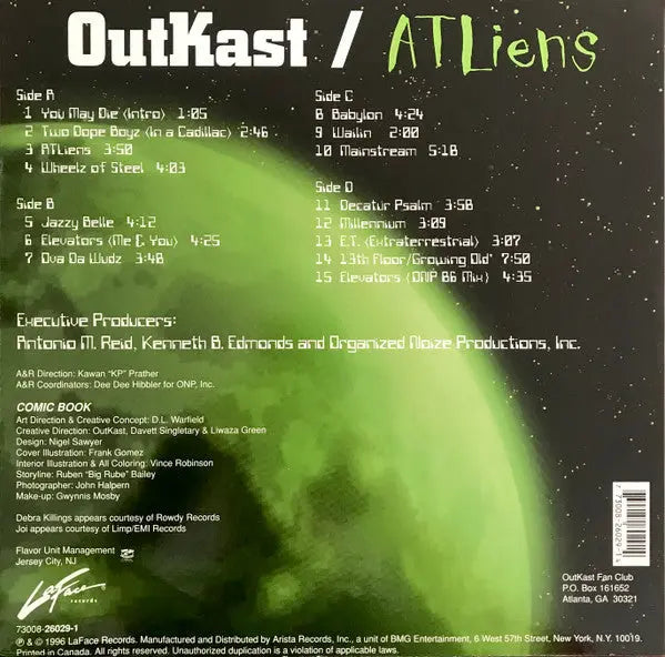 OutKast ‎– ATLiens - in Shrinkwrap! VinylPursuit.com