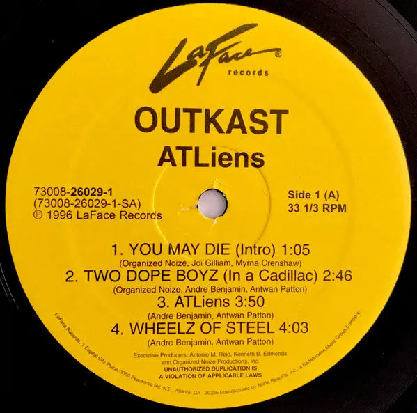 OutKast ‎– ATLiens - in Shrinkwrap! VinylPursuit.com