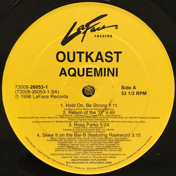OutKast – Aquemini - 3-Album Pressing in Shrinkwrap