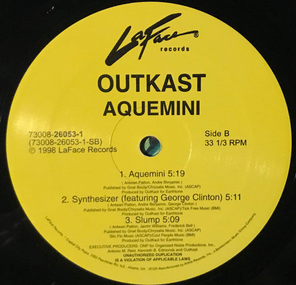 OutKast – Aquemini - 3-Album Pressing in Shrinkwrap