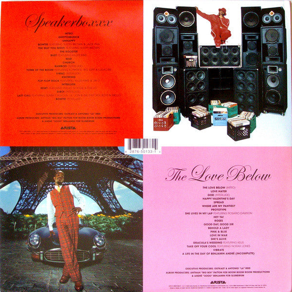 OutKast – Speakerboxxx / The Love Below - 4 Album Set