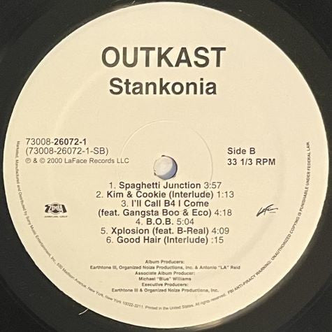 OutKast – Stankonia - Early Pressing (One Disk Only) VinylPursuit.com