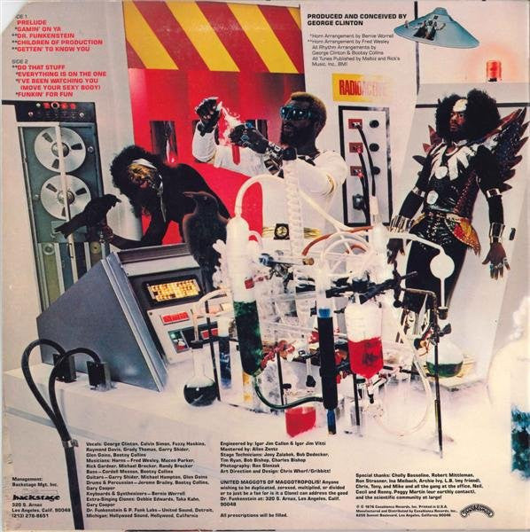 Parliament – The Clones Of Dr Funkenstein - 1976 US Original!
