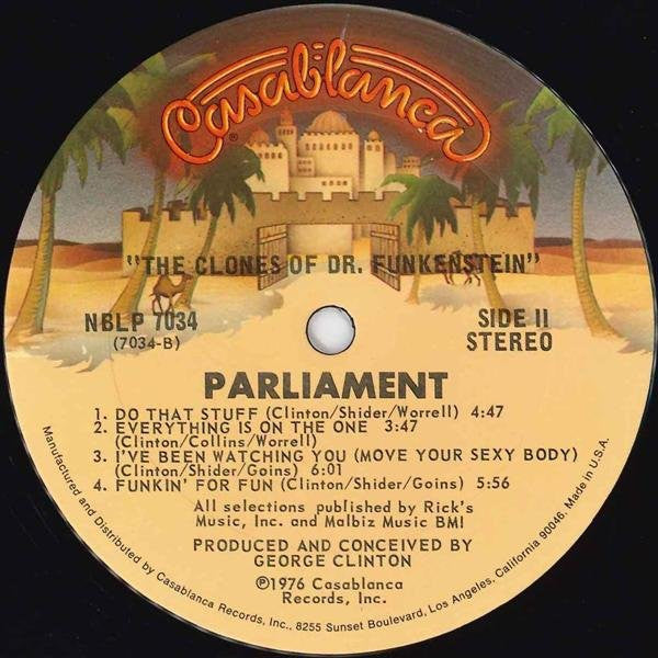 Parliament – The Clones Of Dr Funkenstein - 1976 US Original!