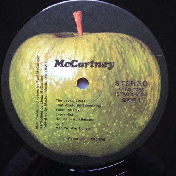 Paul McCartney – McCartney - with UK Cover
