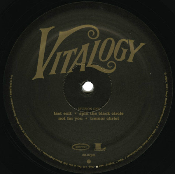 Pearl Jam – Vitalogy - Remastered 180g with Booklet, Sealed! VinylPursuit.com