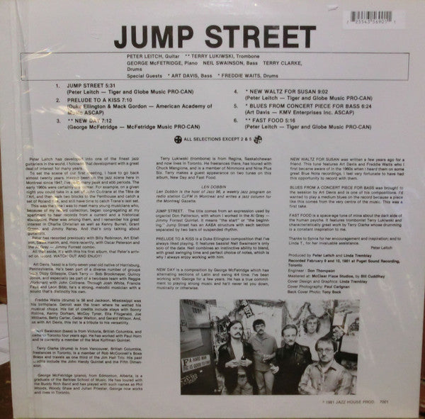 Peter Leitch – Jump Street - 1981 Original, Bargain VinylPursuit.com