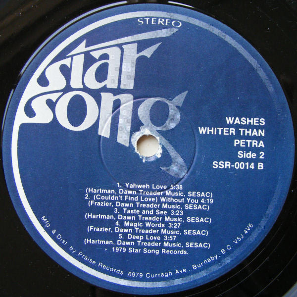 Petra – Washes Whiter Than - 1979