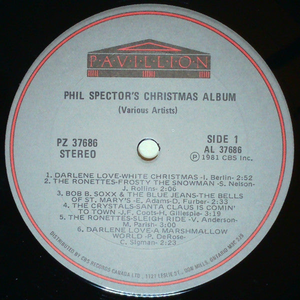 Phil Spector – Phil Spector's Christmas Album - 1981 Pressinng VinylPursuit.com
