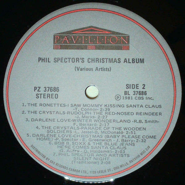Phil Spector – Phil Spector's Christmas Album - 1981 Pressinng VinylPursuit.com
