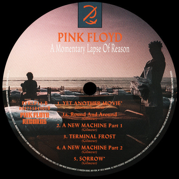 Pink Floyd – A Momentary Lapse Of Reason - Remastered, 180g Sealed! VinylPursuit.com