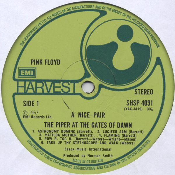 Pink Floyd – A Nice Pair - 1974 UK Pressing, Uncensored Phang Version, Rare! VinylPursuit.com