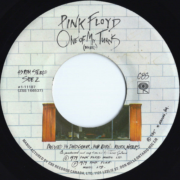 Pink Floyd – Another Brick In The Wall (Part II) -  7" Single - 1979