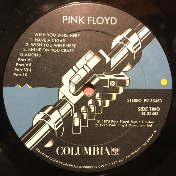Pink Floyd - Wish You Were Here - 1975 Pressing! VinylPursuit.com