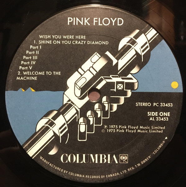 Pink Floyd - Wish You Were Here - 1975 Pressing! VinylPursuit.com