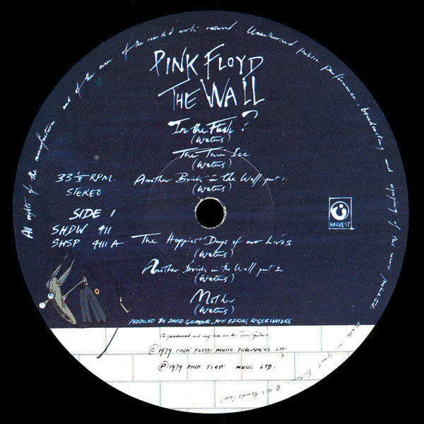 Pink Floyd - The Wall - Early UK Harvest Pressing! VinylPursuit.com