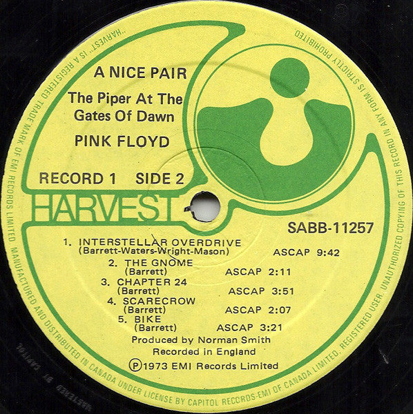 Pink Floyd – A Nice Pair - 1973 Pressing!