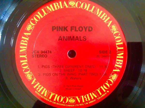 Pink Floyd – Animals  - Early Pressing