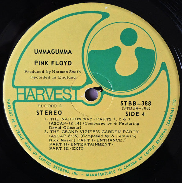 Pink Floyd – Ummagumma - 1969 Canadian First Pressing VinylPursuit.com