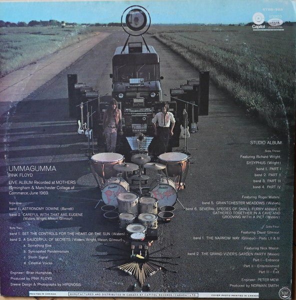 Pink Floyd – Ummagumma - 1969 Canadian First Pressing VinylPursuit.com