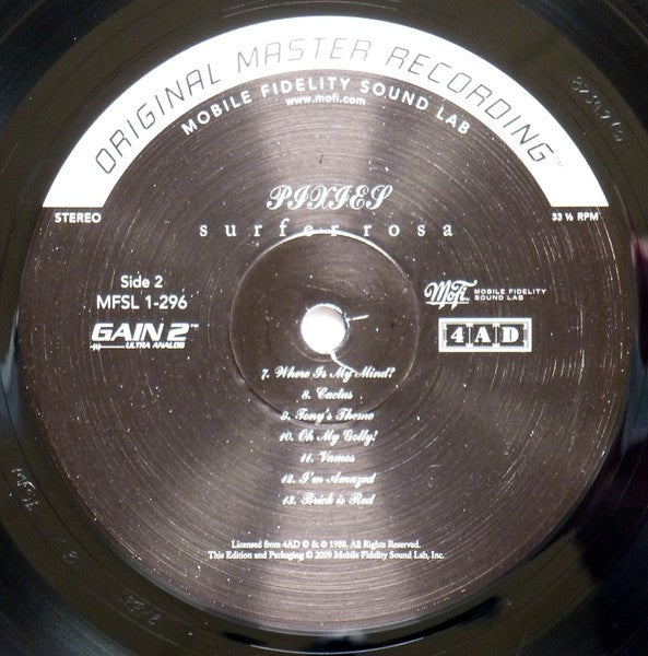 Pixies – Surfer Rosa - MOFI Numbered, Special Edition!