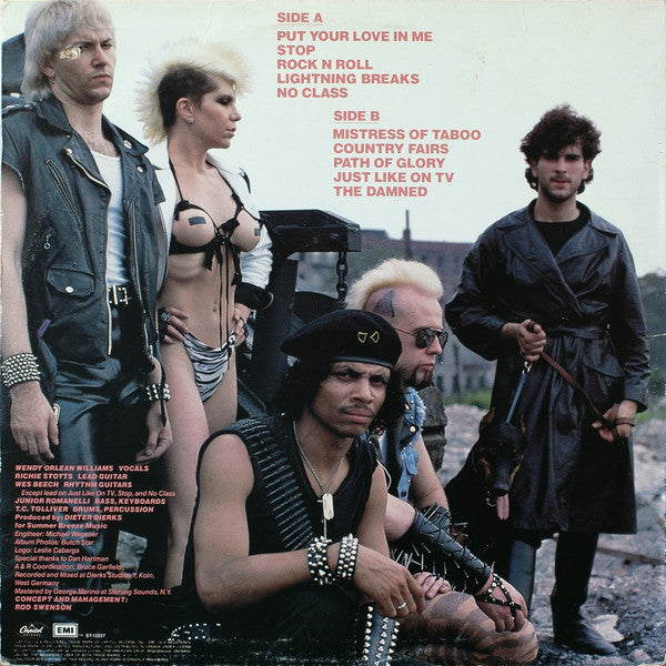 Plasmatics – Coup D'Etat - 1982 Original