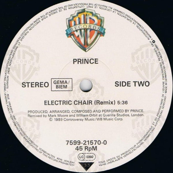 Prince – The Future - 1989 European Pressing