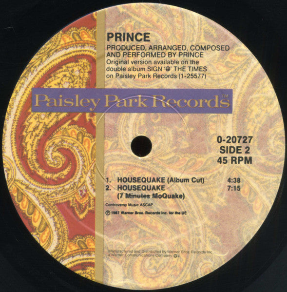 DAILY DEAL! Prince – U Got The Look!