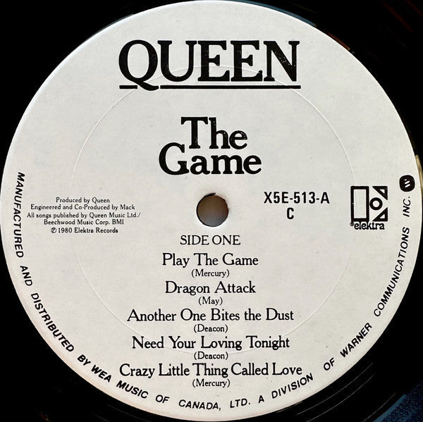 Queen ‎– The Game - 1980 Original Foil Cover VinylPursuit.com