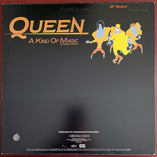 Queen – A Kind Of Magic - 1986, 45 RPM Vinyl Pursuit Inc