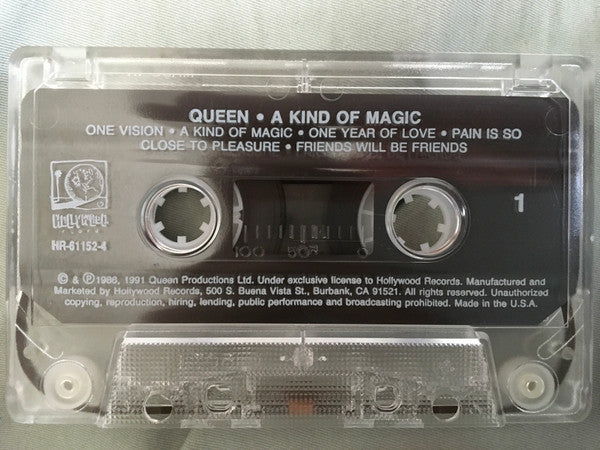 Queen – A Kind Of Magic - 1991 US Cassette VinylPursuit.com