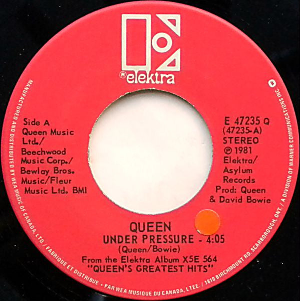 Queen and David Bowie – Under Pressure -  7