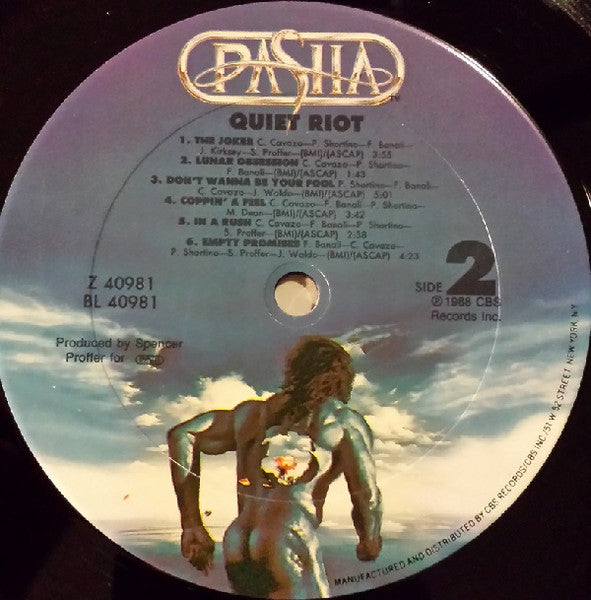 Quiet Riot – Quiet Riot - 1988 Original!