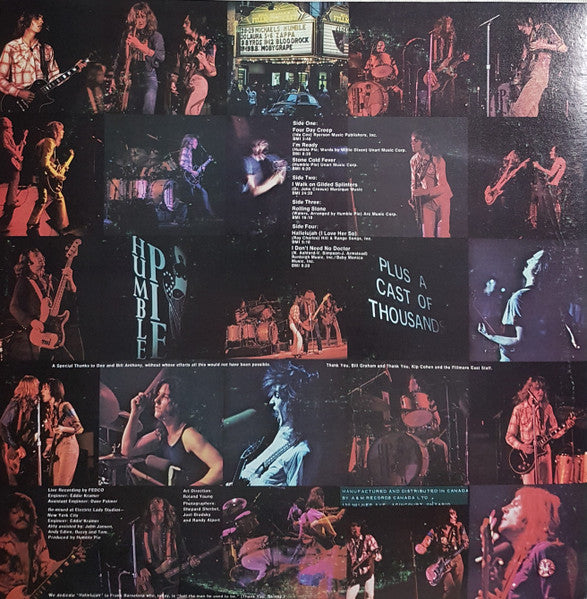 Humble Pie – Performance: Rockin' The Fillmore