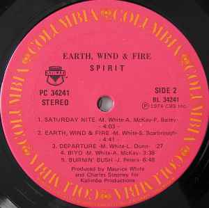 Earth, Wind & Fire – Spirit - 1976