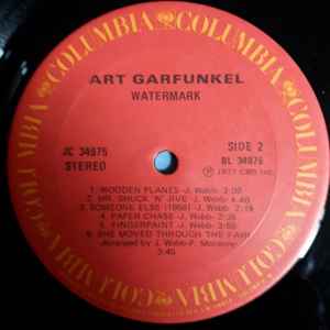 Art Garfunkel – Watermark VinylPursuit.com