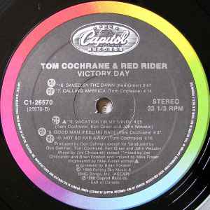 Tom Cochrane & Red Rider – Victory Day - 1988