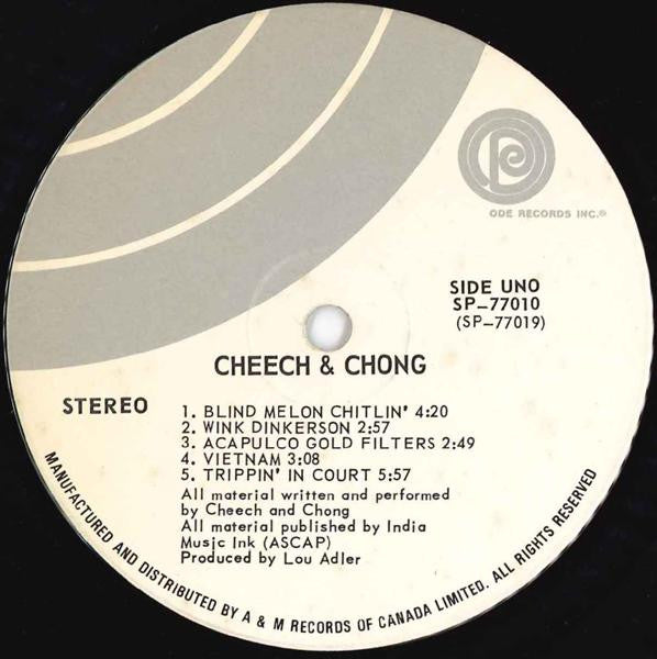 Cheech & Chong – Cheech And Chong - 1971 Original