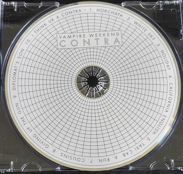 Vampire Weekend – Contra - 2010 CD Vinyl Pursuit Inc