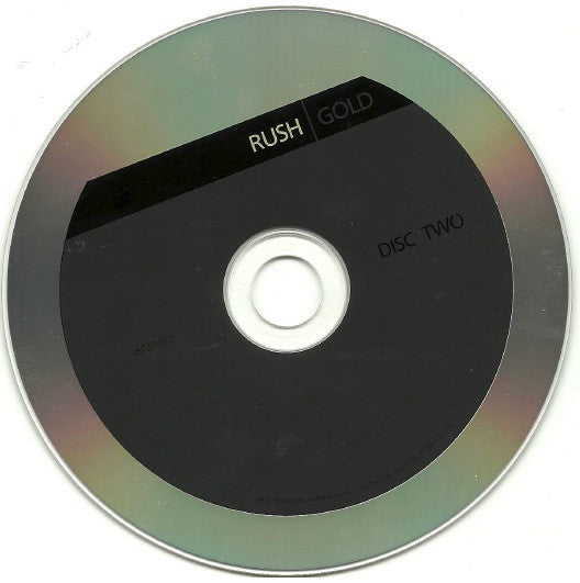 Rush – Gold - 2006 CD Vinyl Pursuit Inc