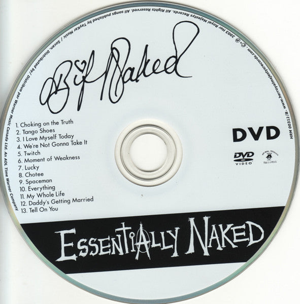 Bif Naked – Essentially Naked - 2003 CD Vinyl Pursuit Inc