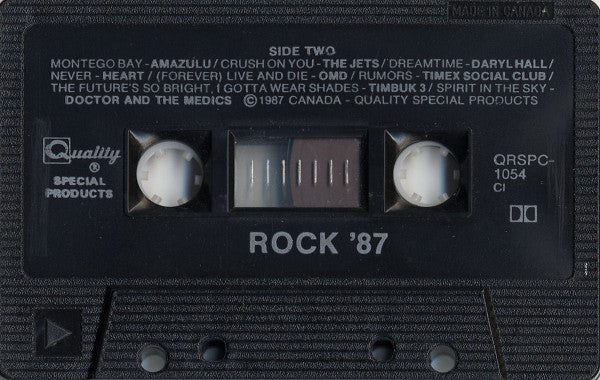 Various – Rock 87 - 1987 Cassette Compilation