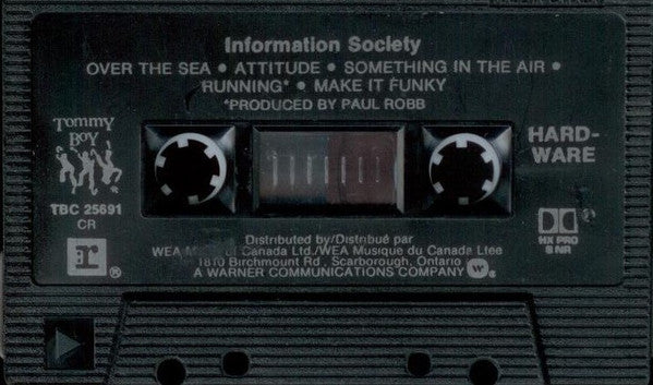 Information Society – Information Society - 1988 Cassette