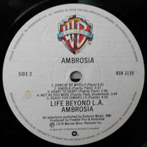 Ambrosia – Life Beyond LA - 1978 Original