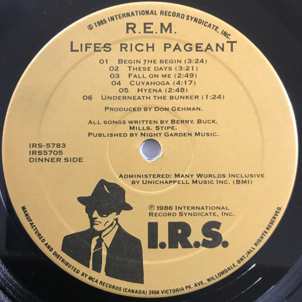 REM – Lifes Rich Pageant - 1978 Original VinylPursuit.com