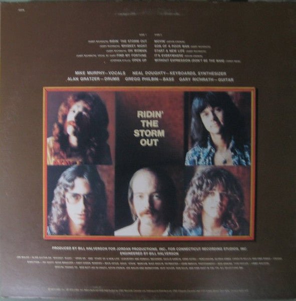 REO Speedwagon – Ridin' The Storm Out - Early Pressing! - Vinyl Pursuit Inc