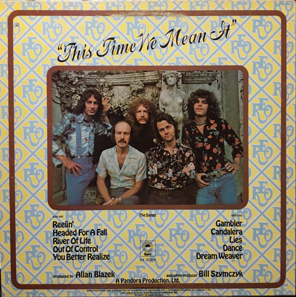 REO Speedwagon – This Time We Mean It - 1975 Original
