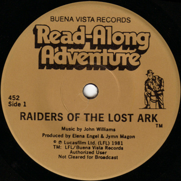 Indiana Jones and the Raiders Of The Lost Ark -  7" Single - 1984 Original with 24 Pg Booklet!